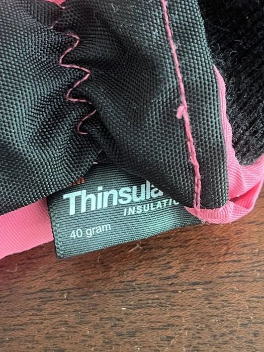 Luvas Berg Criança Rosa 3M Thinsulate 40g Impermeáveis Inverno Ski Neve