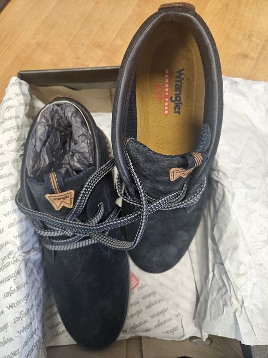 Męskie trzewiki Wrangler r.44, wkł. 30cm