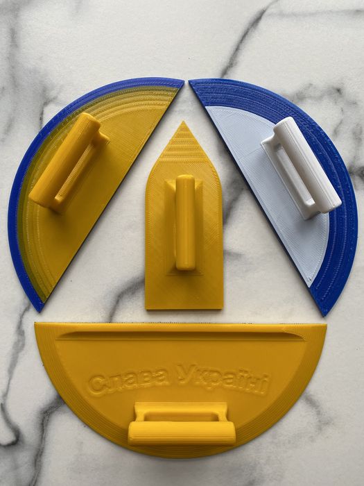 ТЕРКА ШЛІФУВАЛЬНА для стін Місяць Утюжок Тіньова . Ідеальні кутики