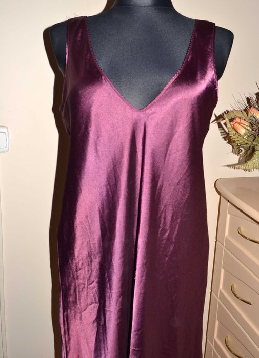 4^ m&s halka koszula nocna satyna 42/44