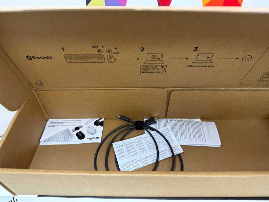 Клавиатура беспроводная Logitech MX Keys S Wireless for Mac Space Gray