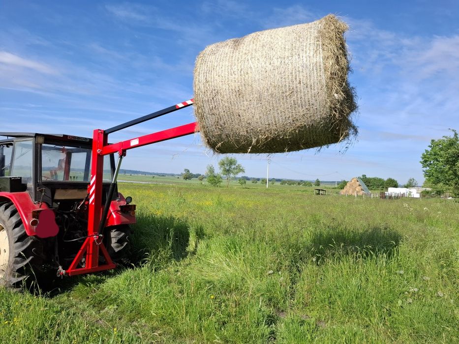 Na tył Kły do bel, ładowacz do balotów Hydrauliczny z samopoziomem, mocny tur na tył