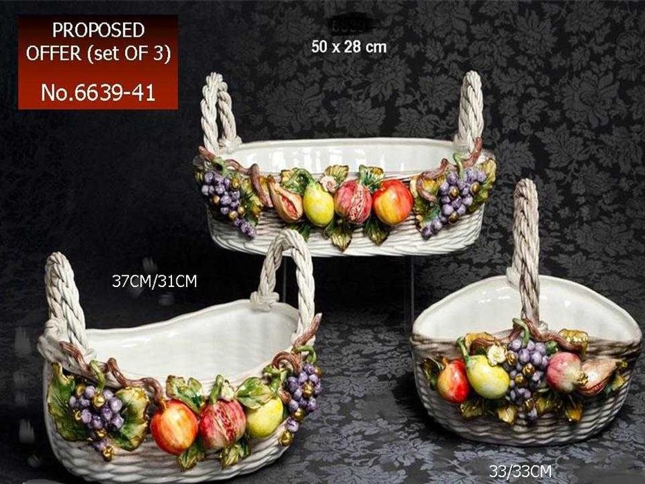 kosze kosze  ceramiczne