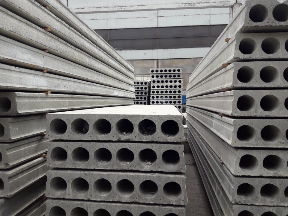 Панелі перекриття Плити 41-12 h=16-22 Замір Доставка Фундаментні блоки