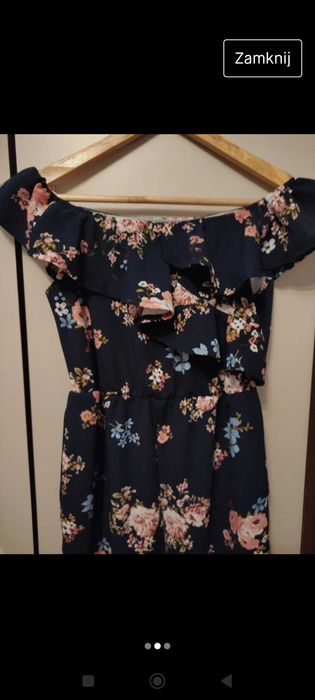 Kombinezon z szerokimi nogawkami 34