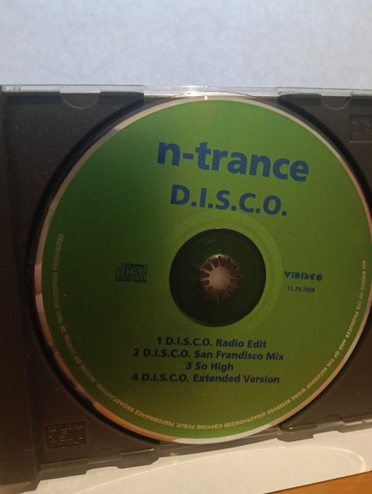 Cd single N-Trance -D.I.S.CO.