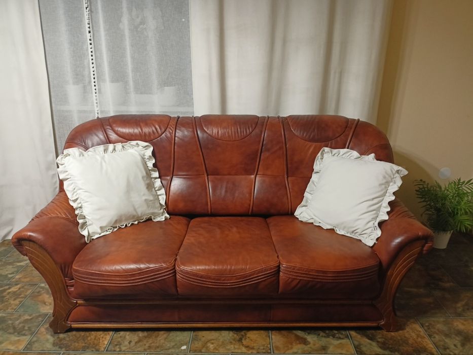 Skórzana sofa, kanapa