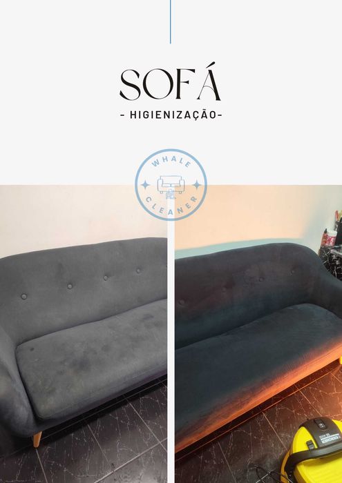 Limpeza e Higienização Sofá
