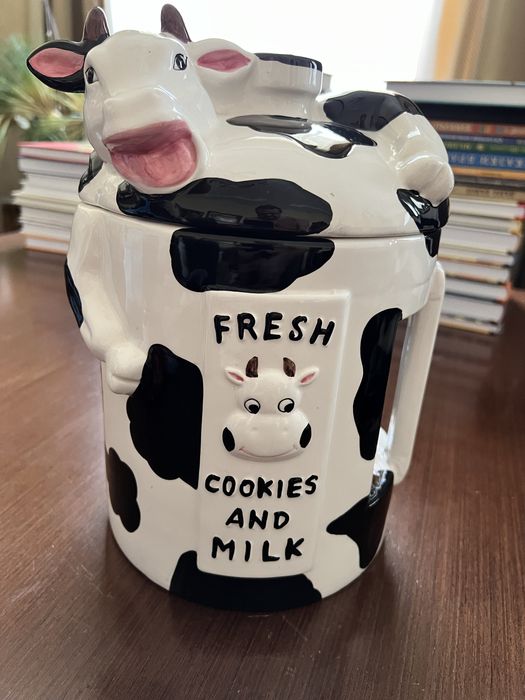 Емкость керамическая для хранения печенья или сухих продуктов