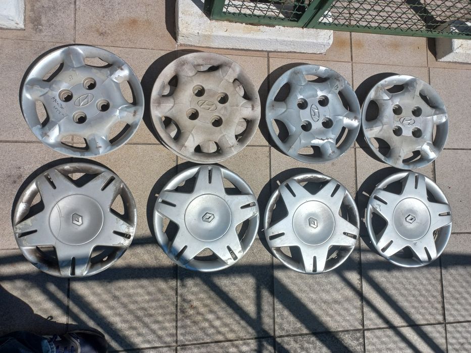 Jogo de 4x tampões 13 renault vw honda fiat seat opel peugeot mitsubis