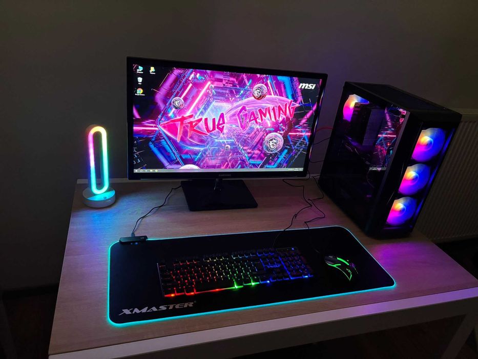 Zestaw Do Gier i5 4x4.2GHz/GTX-1060/SSD+1TB/Ram-16GB/Samsung 28'/WiFi