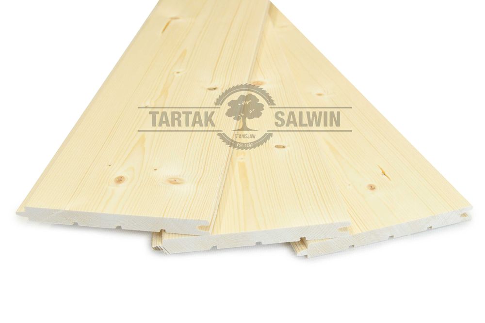 Deska elewacyjna faza, soft, świerk skandynawski różne profile 19x146