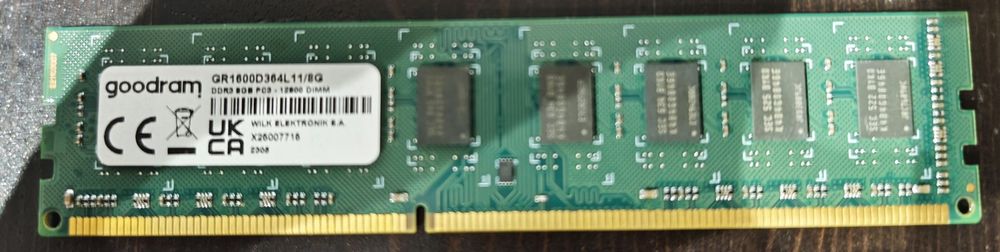 DDR3 8gb 1600 MHz goodram