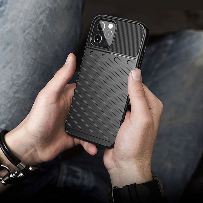 Futerał do iPhone 16 PRO MAX Thunder czarny