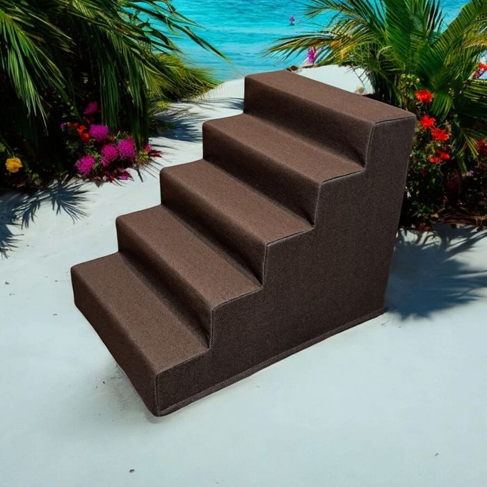 Ступени для собак цвет коричневий, лесенка для собак, пандус для собак