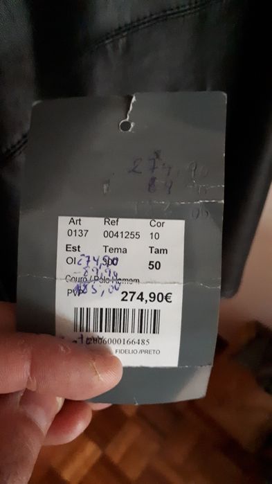 Casaco Signor di Milano (100% pele, novo)