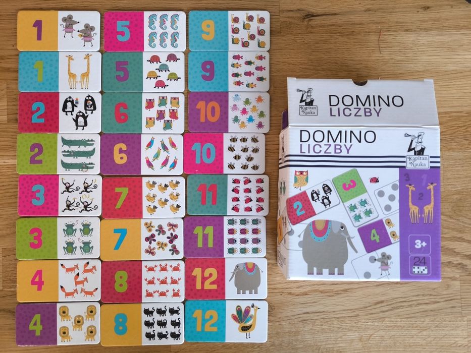 Zestaw 9 gier i układanek edukacyjnych dla dzieci CzuCzu Kpt Nauka inn