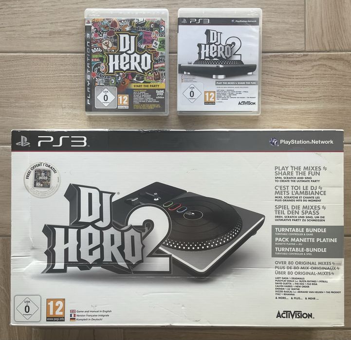 DJ Hero Set Completo (PS3/Usado)