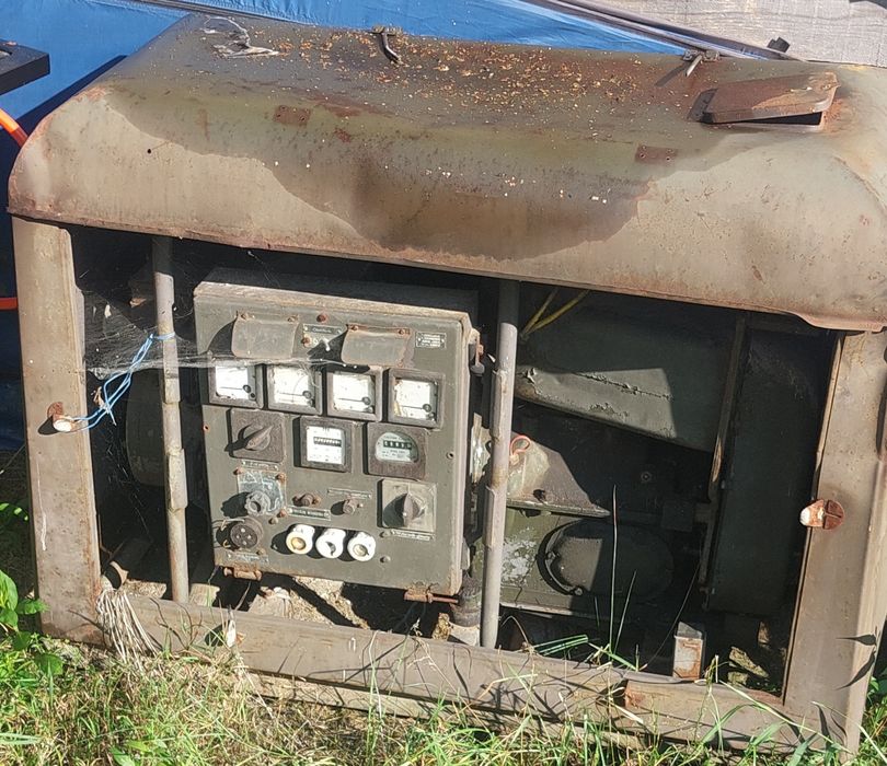 Wojskowy agregat prądotwórczy PAB-4 4kW PRL Demobil