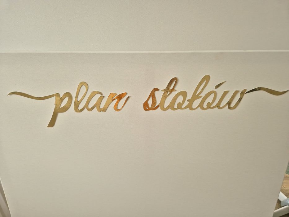 Tablica na plan stołów