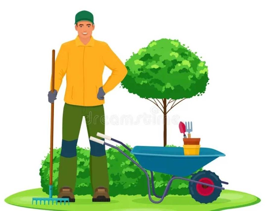 Consertos, jardinagem, reparos, faz tudo.