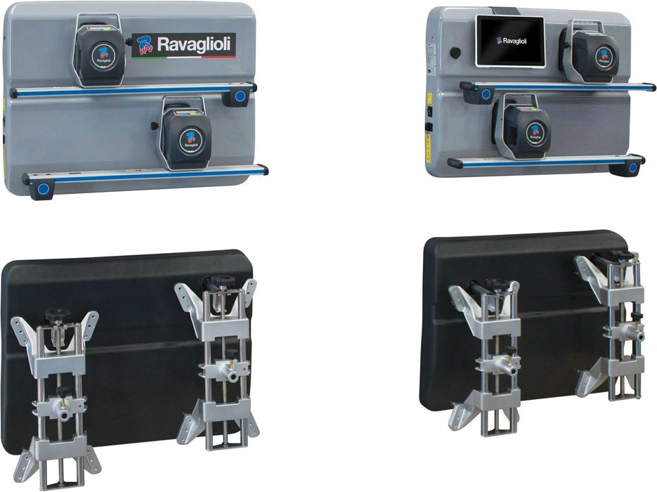 Geometria do kół CCD Ravaglioli TD2.0 WiFi 4P na kanał i podnośnik
