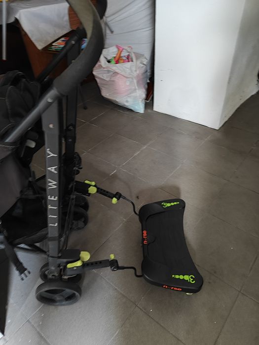 Plataforma para acoplar a carrinho bebe