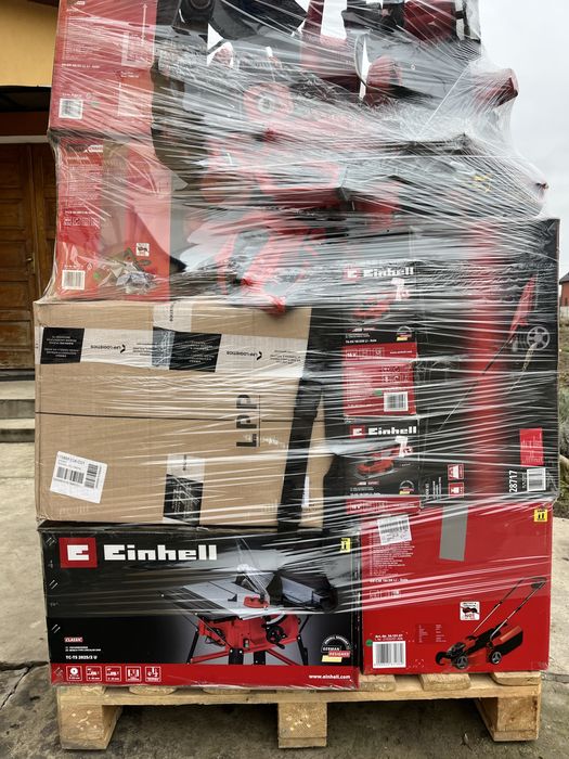 Палета стоки Einhell Amazon з європи тільки робочий інструмент