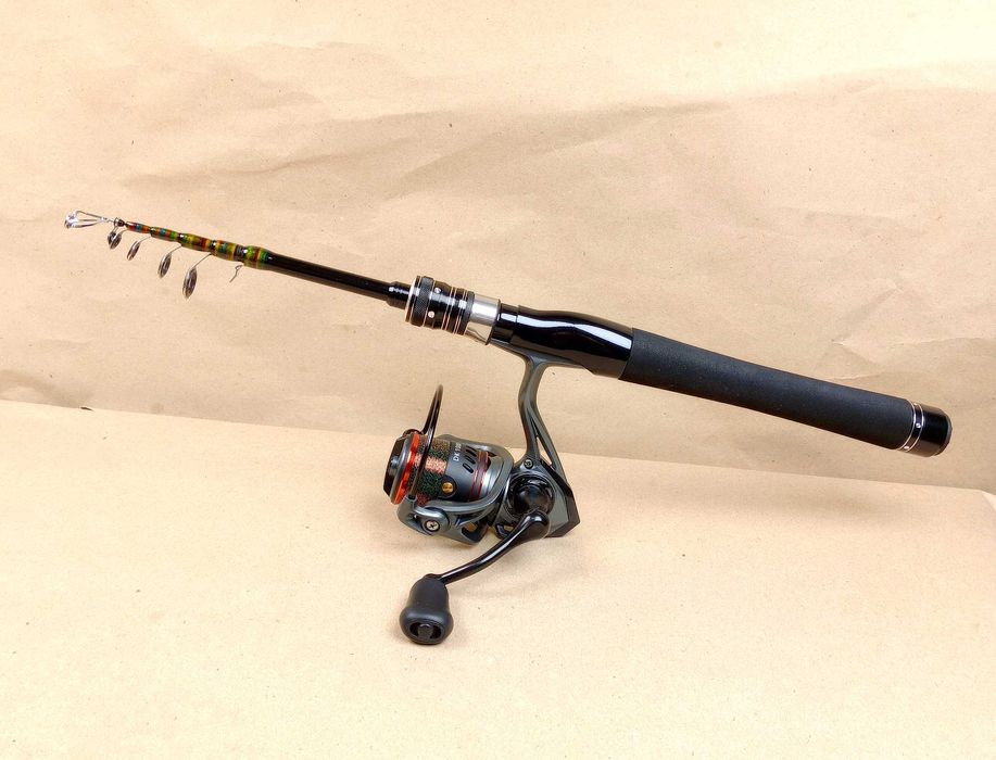 Спінинг УЛЬТРАЛАЙТ котушка рибалки спиннинг удочка окуня катушка щуки