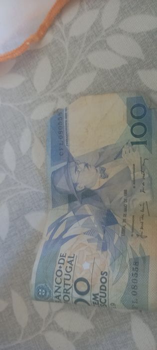 Antigas notas para venda