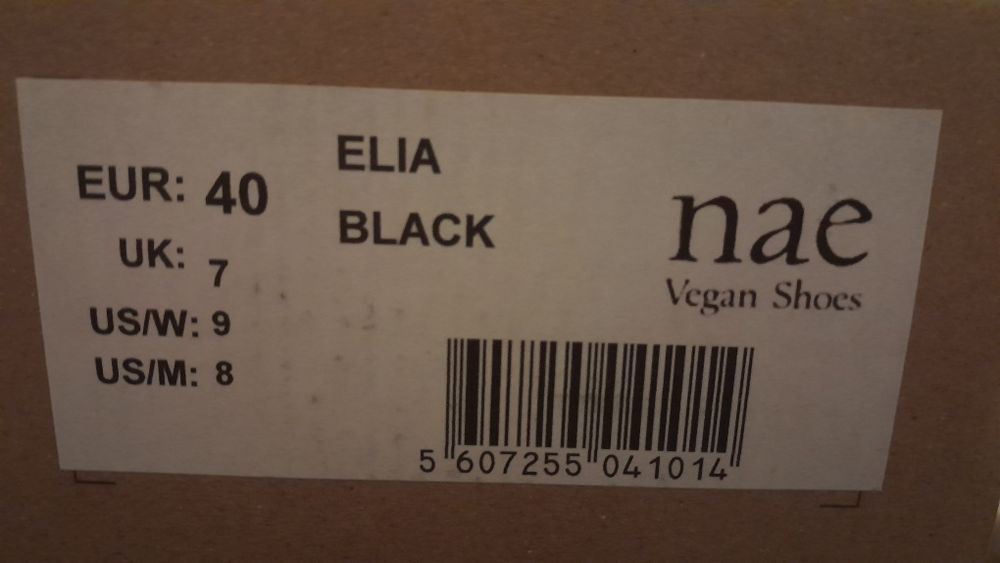 Buty NAE Elia czarne