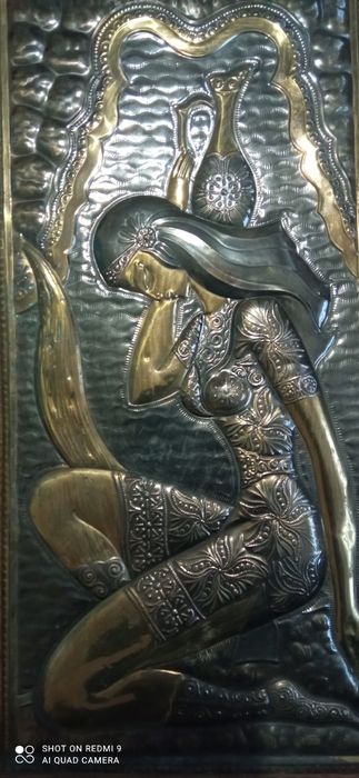 Чеканка бронзовая.