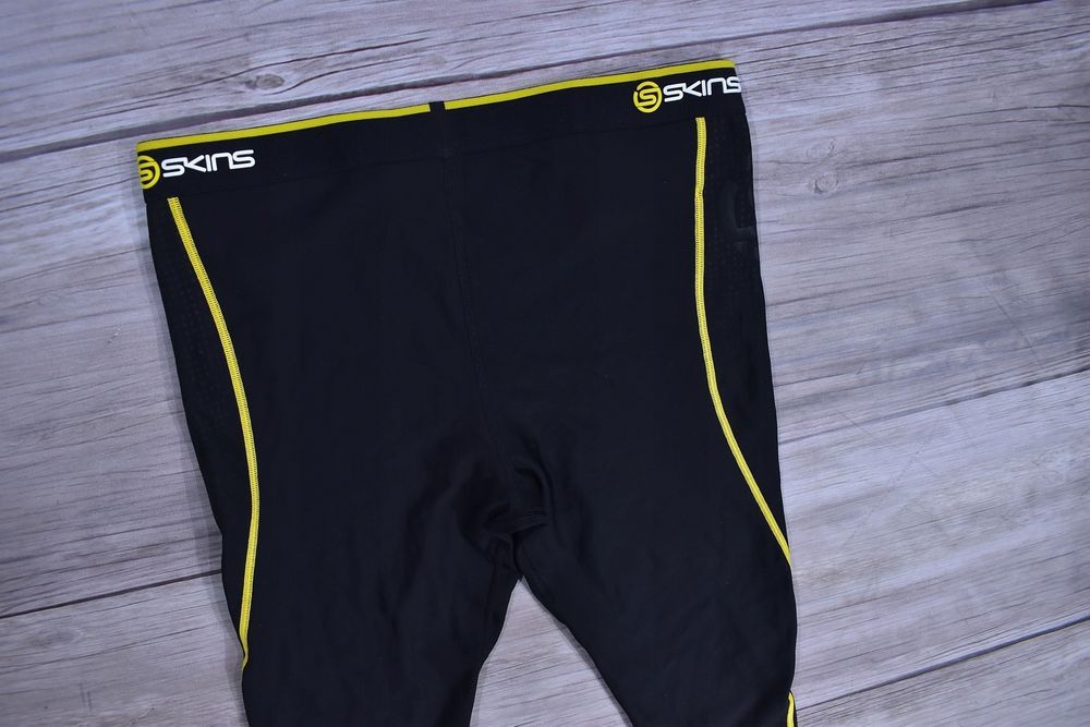 Skins Męskie Kompresyjne Legginsy 3/4 Xxl