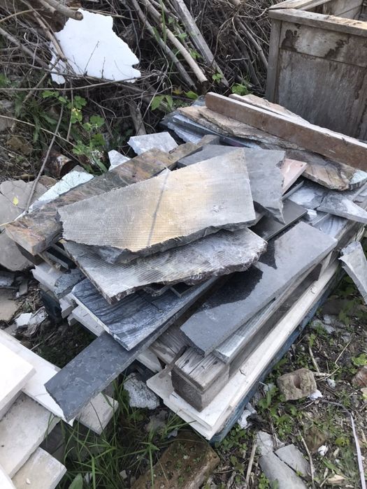 Обрезки мрамора, гранита, оникса, травертина