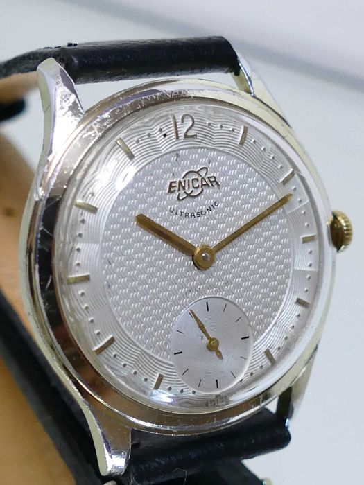 Enicar Ultrasonic 17 jewels 1064-12-CR Sprawny