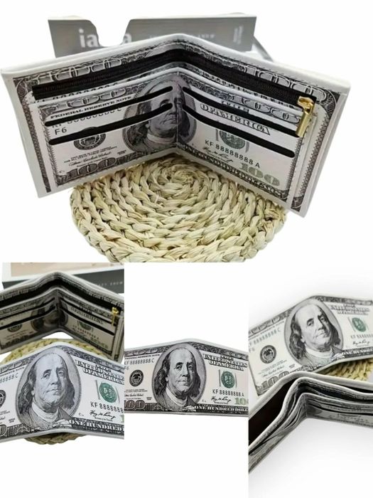 Portfel męski Dolar. Nowy