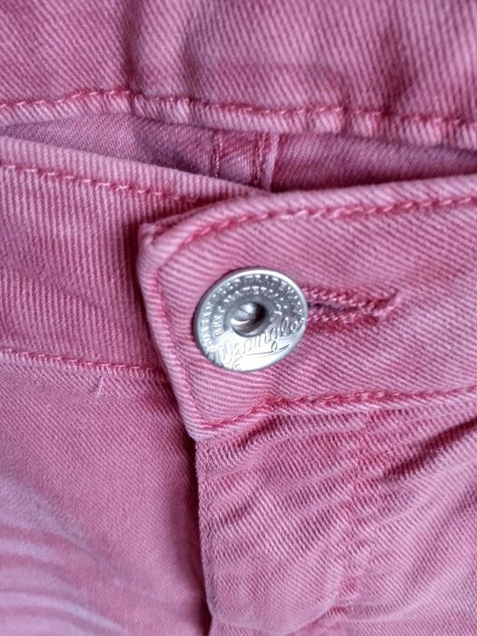 Różowe spodnie rurki jeans w29 l32
