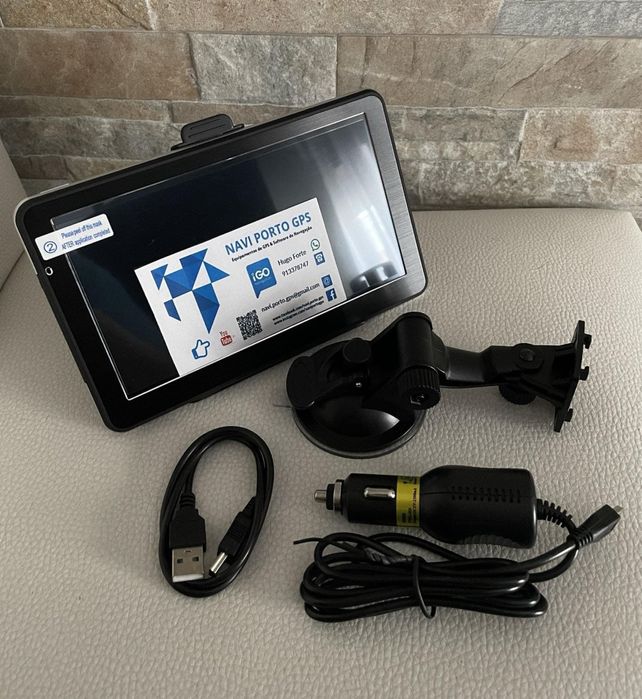 PROMOÇÃO - GPS Profissional 7” Pesados | Europa + Marrocos 2025