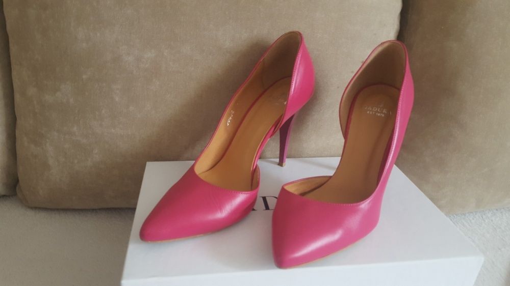 Buty Badura skóra różowa