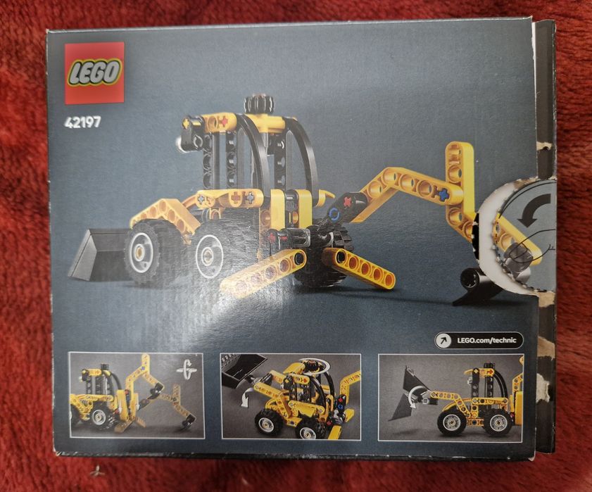 Конструктор Lego Technic, Экскаватор Погрузчик, 42197