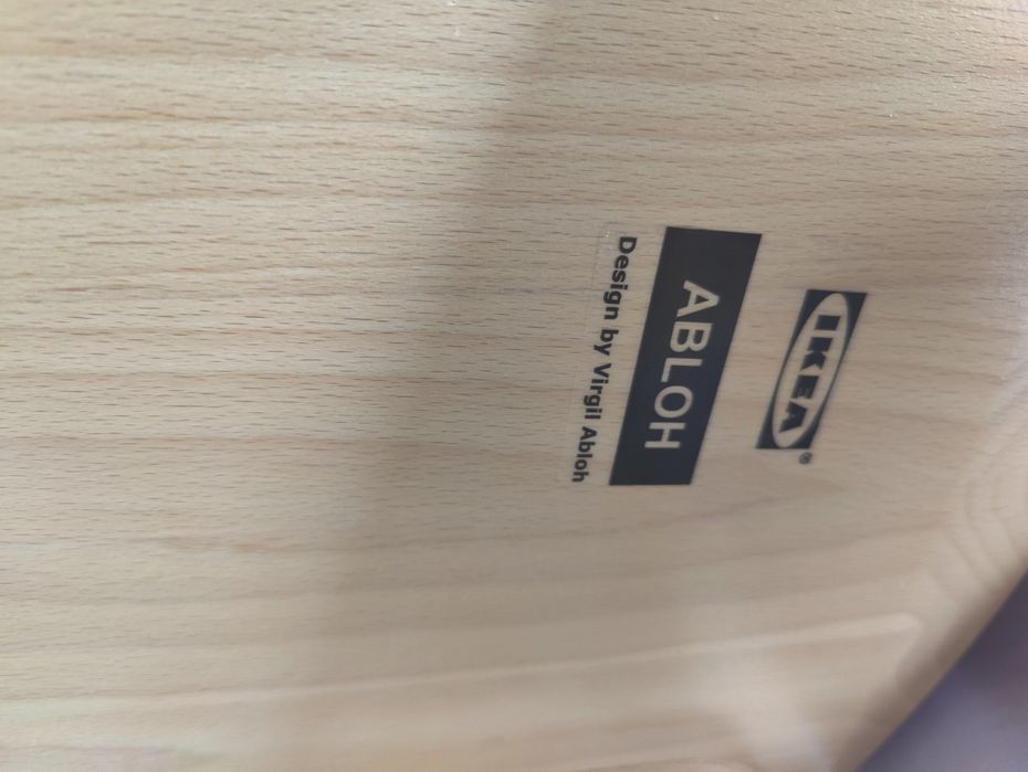 Komplet 4+1 Virgil Abloh x IKEA MARKERAD | Meble kolekcjonerskie