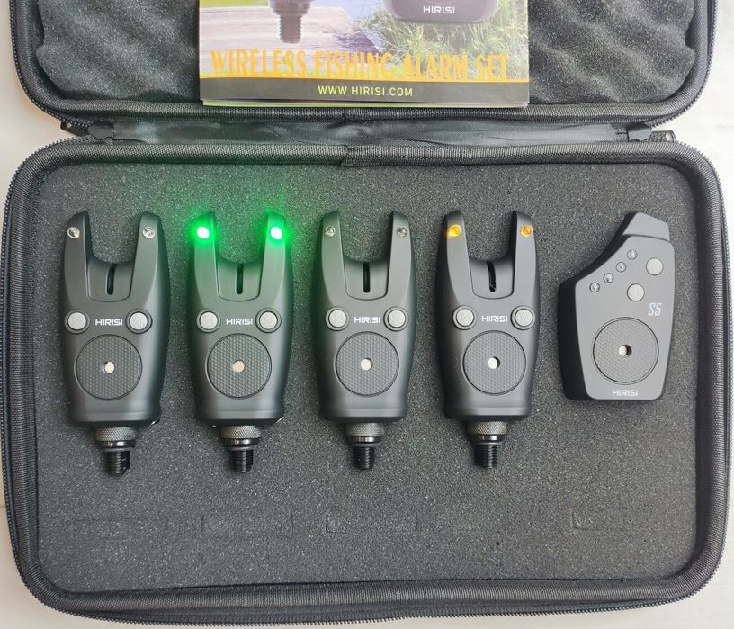 Набір електронних сигналізаторів клювання HIRISI S5 4 шт.