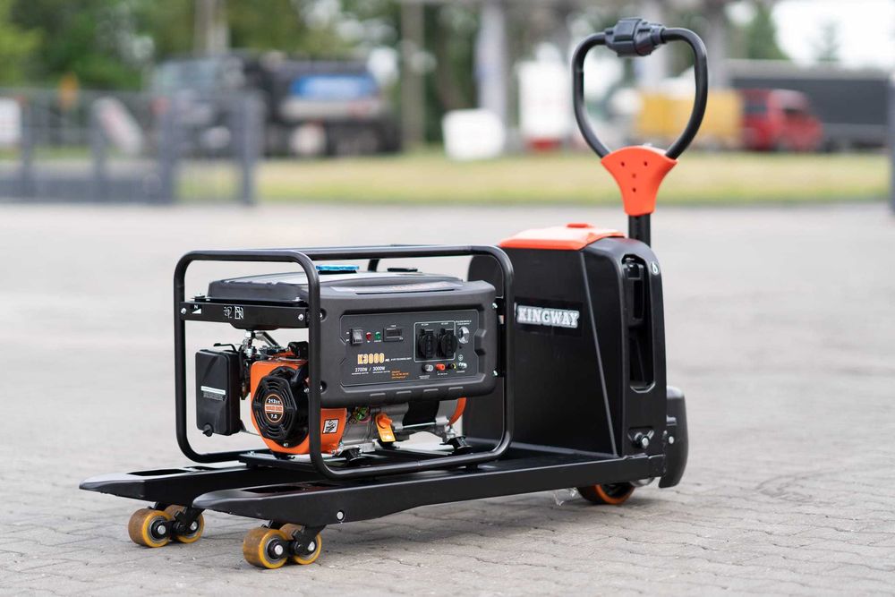 NOWY Elektryczny wózek paletowy EP F4 Li-ION 115cm 1,5T + AGREGAT 3KW