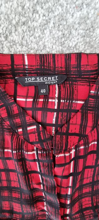 Damska koszula w krate