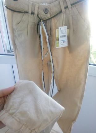 Штаны Bershka лен XS
