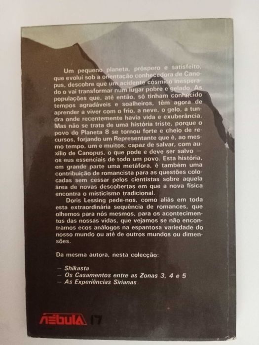 A formação do reprensentante do Planeta 8 - Doris Lessing