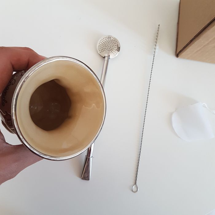 Conjunto bomba e Cuia para chimarrão