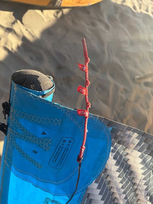 Conjunto Kite Cabrinha Drifter 7 m + 9 m com barra 1X