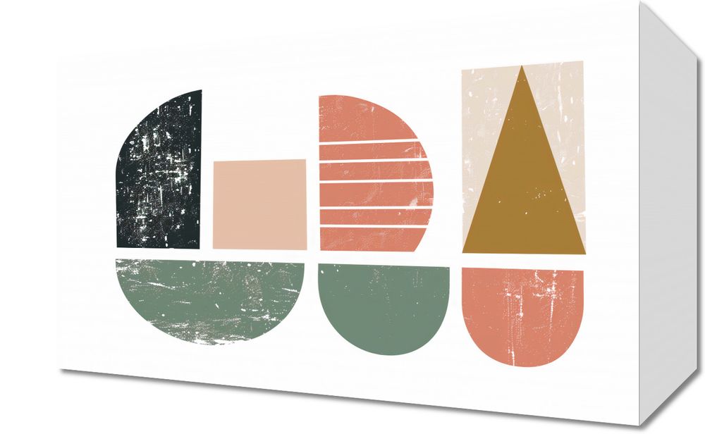 Obraz 30x20cm Ziarnista Symetria