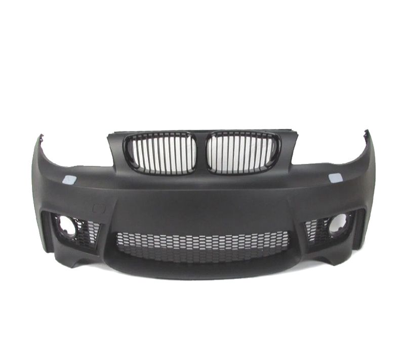 PARA-CHOQUES FRONTAL BMW E81 E82 E87 E88 04-13 LOOK 1M + GRELHAS